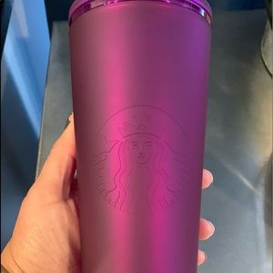 Starbucks Soft touch  Winter 2022, Purple Soft Touch Cold Cup/Tumbler, 2…